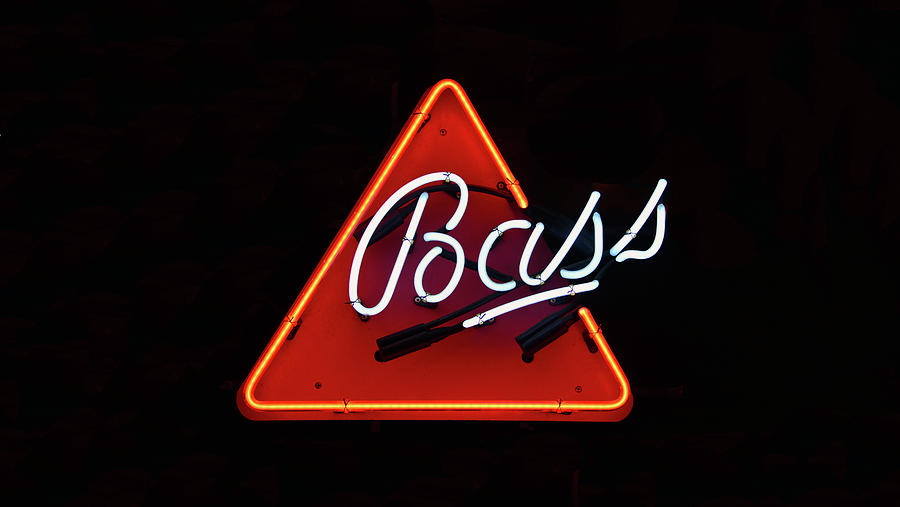 Bass ale vintage neon sign by David Lee Thompson