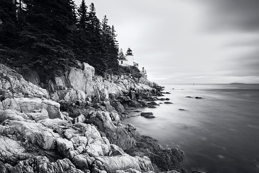 Bass Harbor Head Light Photograph by Andy Crawford