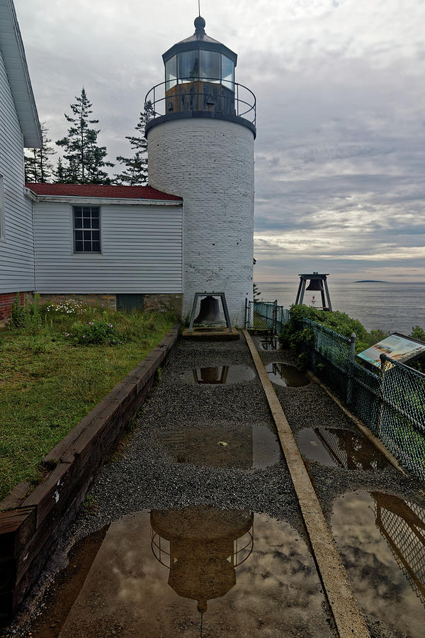 Bass Harbor Head Light Station, Close-up Reflection Photograph by Doolittle Photography and Art