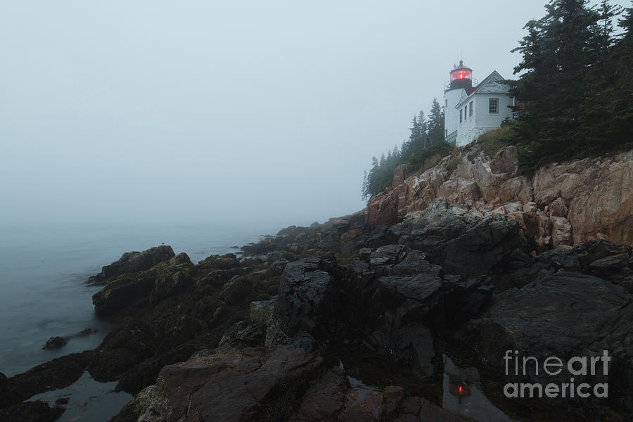 Bass Harbor Head Lighthouse Photograph by Brandon Adkins - Pixels