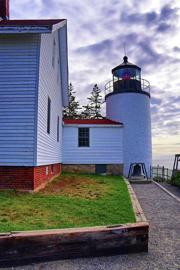 Bass Harbor Light Photograph by Mike Martin