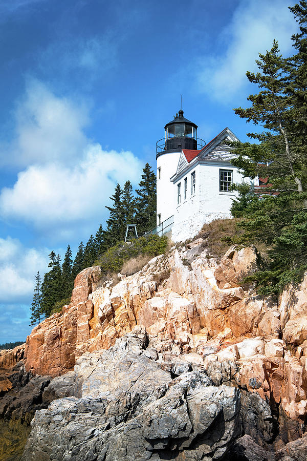 Bass Harbor Lighthouse Photograph by Eric Gendron