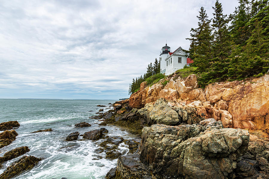 Bass Lighthouse Photograph by Randy Lesley - Fine Art America