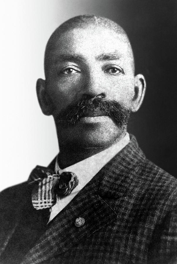 Portrait Photograph - Bass Reeves Portrait  by War Is Hell Store