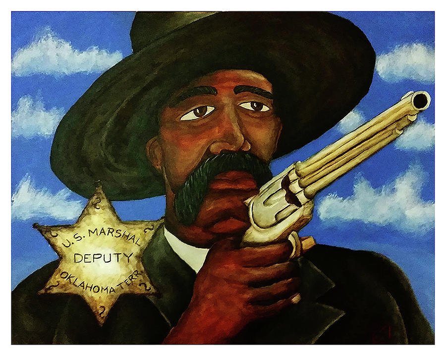 Bass Reeves Painting by Rodney D Butler