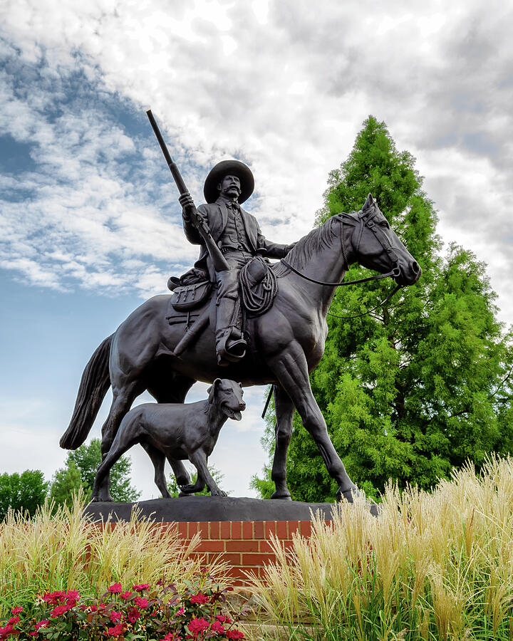 Bass Reeves Statue Photograph by James Barber