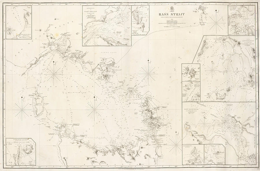 Bass Strait Surveyed by Commander J L Stokes and The Officers of the H ...