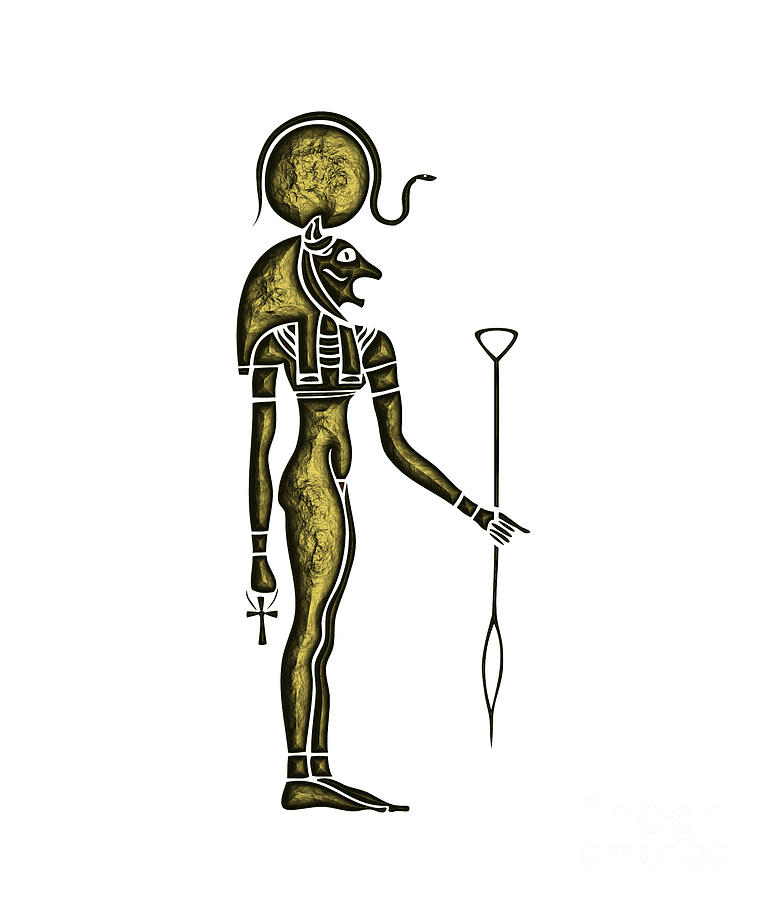 Bastet - Goddes of the Ancient Egypt Digital Art by Michal Boubin