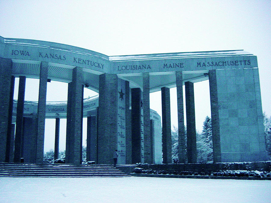 Bastogne Liberation Memorial Photograph by Deborah Smolinske