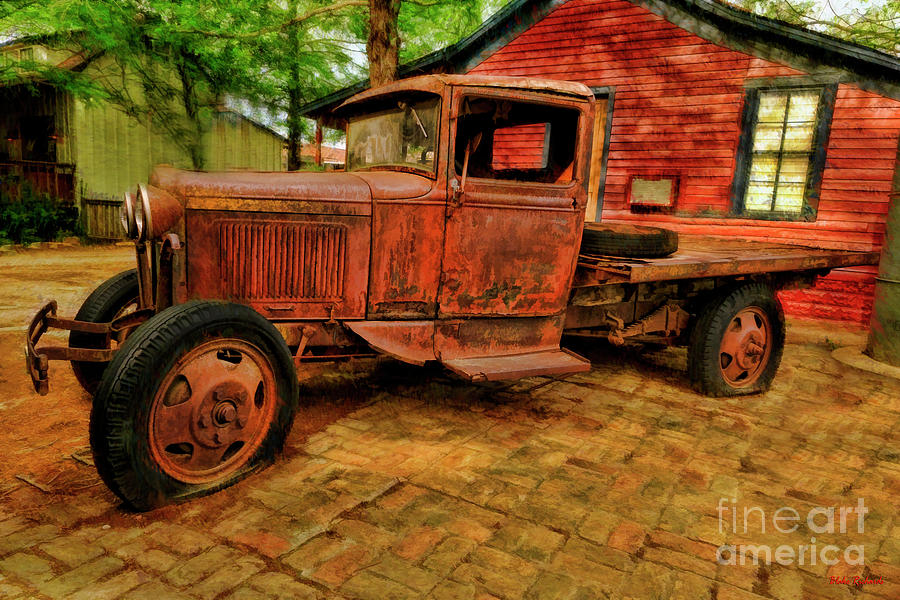 Bastrop TX Old Dodge Truck Photograph by Blake Richards