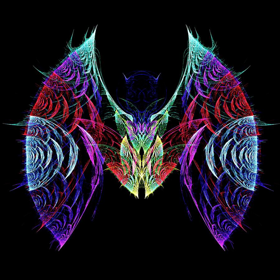 Bat Out Of Hell Digital Art Design for Prints, Accessories and Apparel Digital Art by Susanne McGinnis