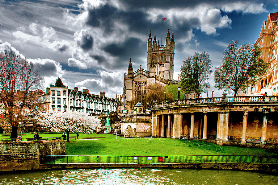Bath Abbey Photograph by Greg Fortier