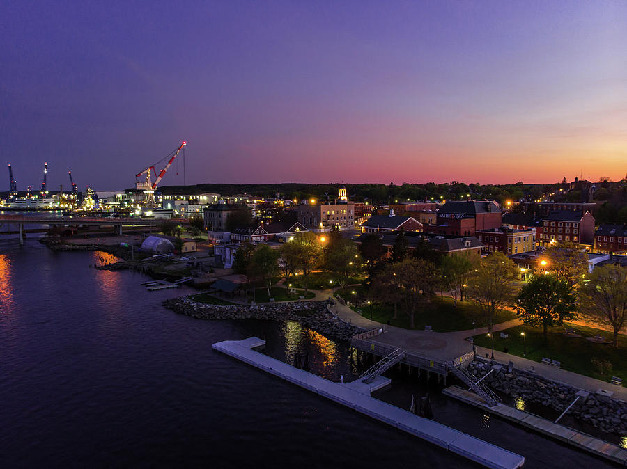 Bath and the Iron Works Photograph by Dayne Dennett - Fine Art America