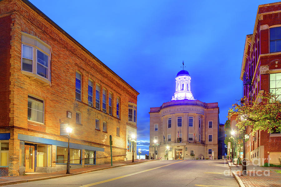 Bath, Maine City Hall Photograph by Denis Tangney Jr - Fine Art America