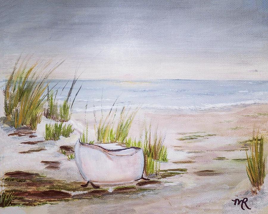 Bathtub Beach Painting by Monica Hebert