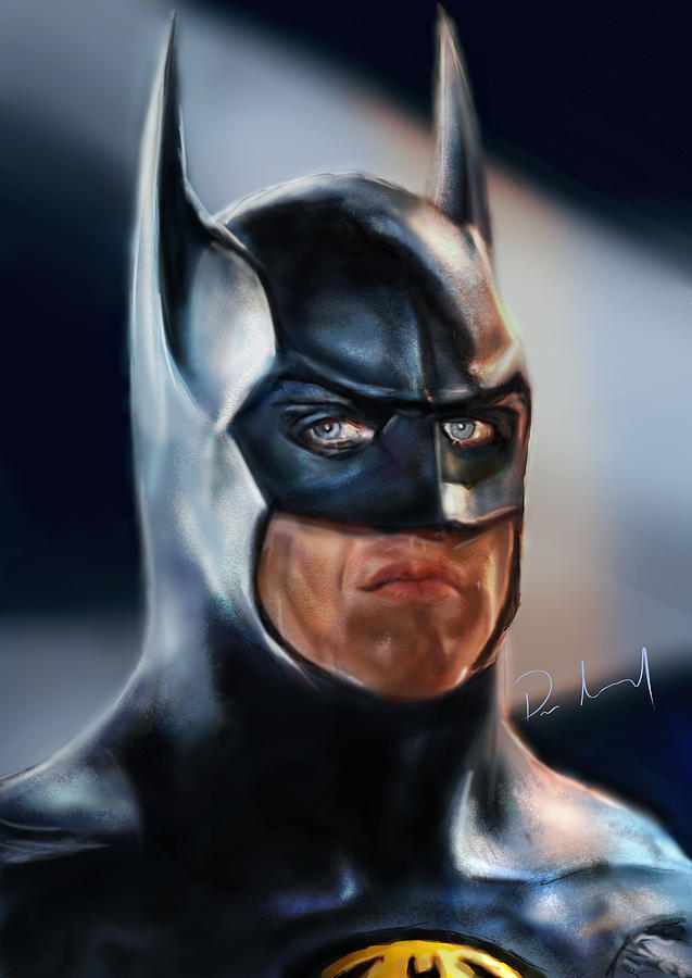 Batman Digital Art by Phillip Murray - Pixels