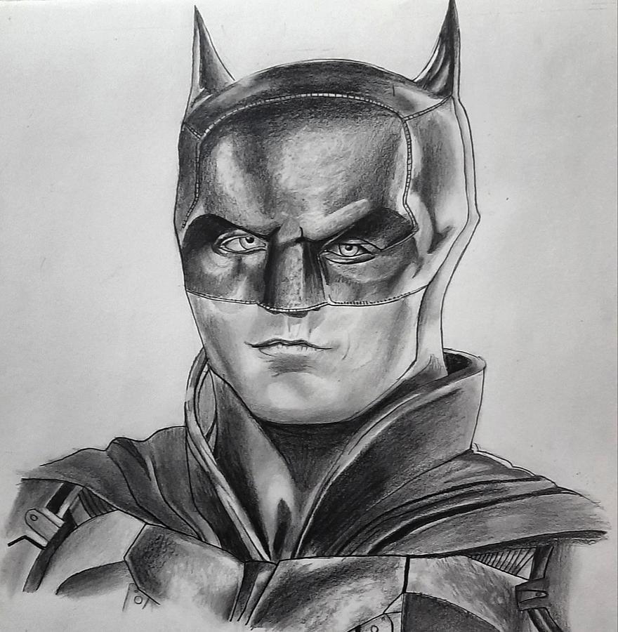 Batman 2021 Drawing by Utkarsh Baghele - Pixels