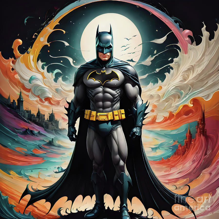 Batman 3 Digital Art by DSE Graphics