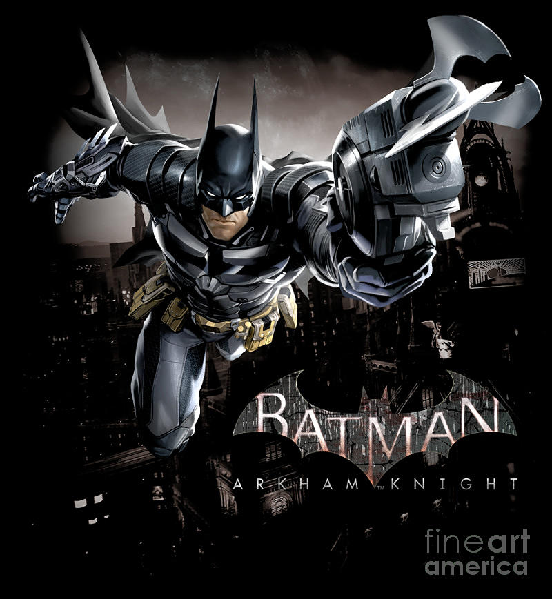 Batman Arkham Knight Digital Art by Narin Carlsson - Pixels