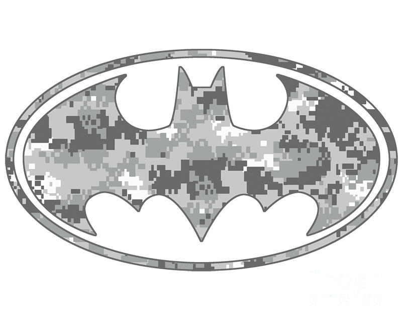 Batman Camo Digital Art by Bobby Deen - Pixels