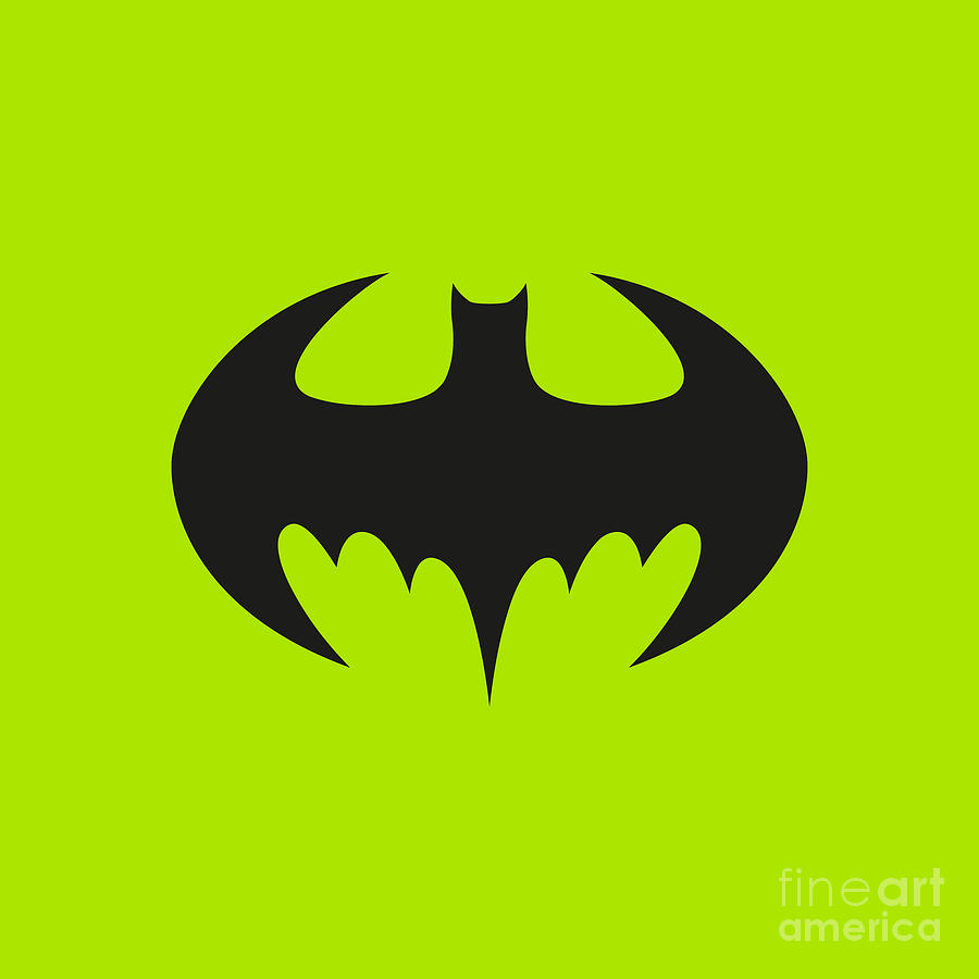 Batman Logo Drawing by Amelia Puspita - Fine Art America