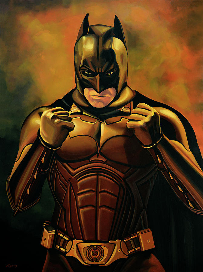 Batman the Dark Knight Painting by Paul Meijering