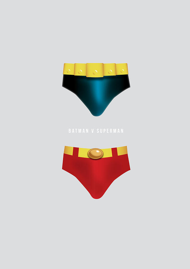 Ben Affleck Digital Art - Batman v Superman - Alternative Movie Poster by Movie Poster Boy