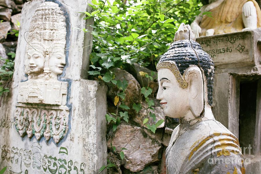 Battambang Buddha 2 Photograph by Dean Harte