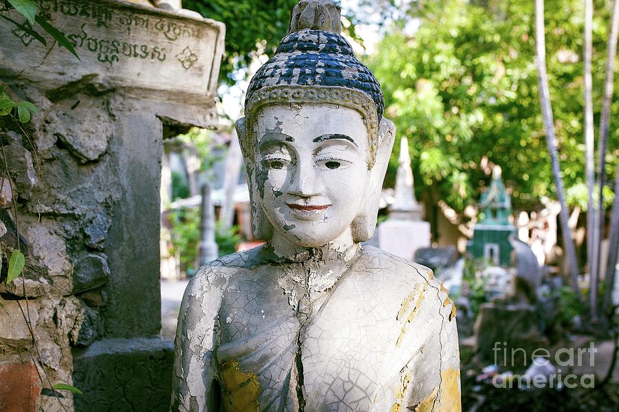 Battambang Buddha 3 Photograph by Dean Harte