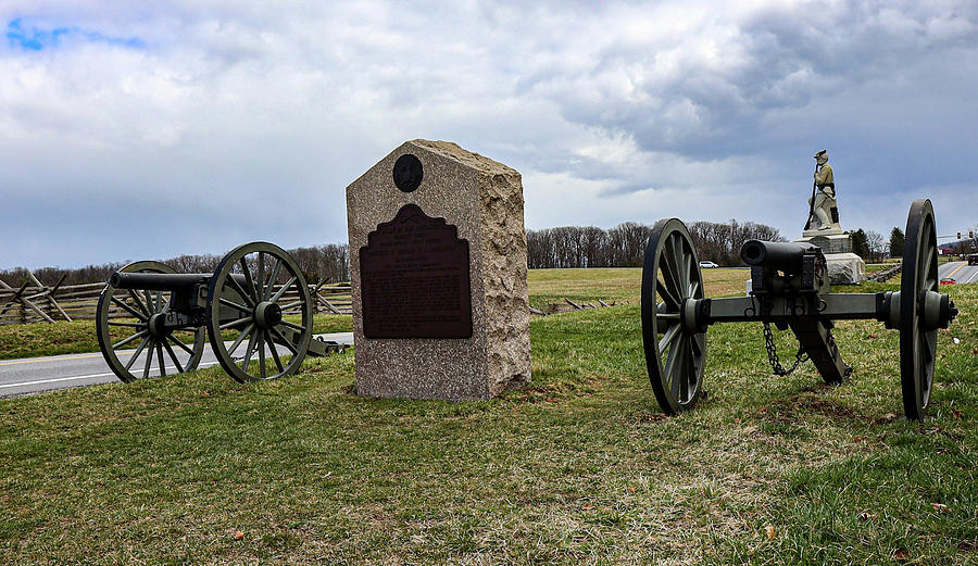 Battery A 2nd US Artillery Photograph by William E Rogers - Fine Art ...