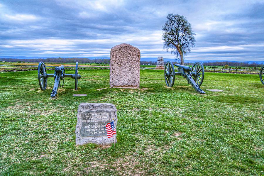 Battery A 4th US Artillery At The Angle Photograph By William E Rogers ...