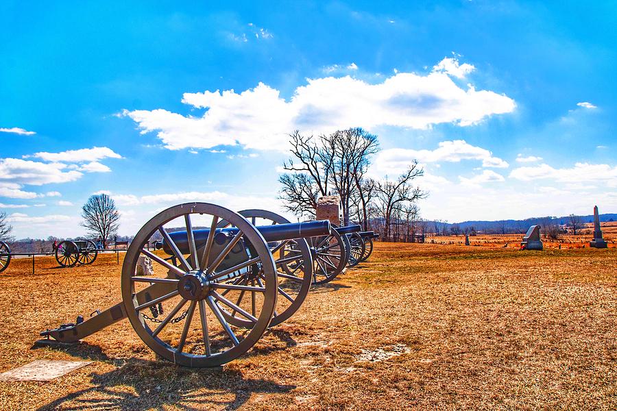 Battery A U S 4th Artillery Photograph by William E Rogers - Fine Art ...