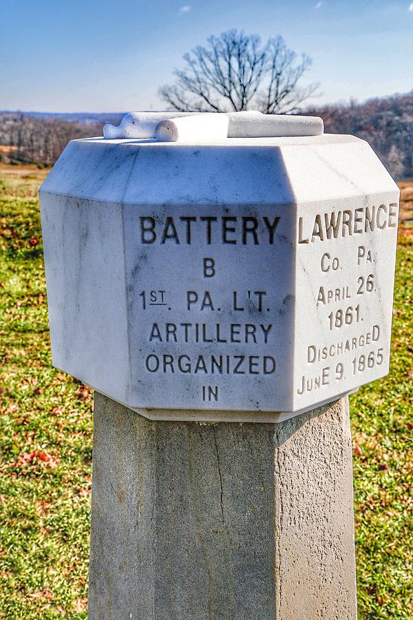 Battery B 1st Pennsylvania Light Artillery Photograph By William E ...