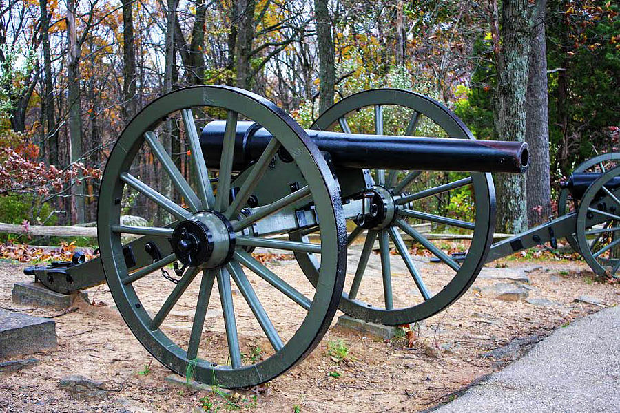 Battery D 5th US Artillery Little Round Top Photograph by Bill Rogers ...