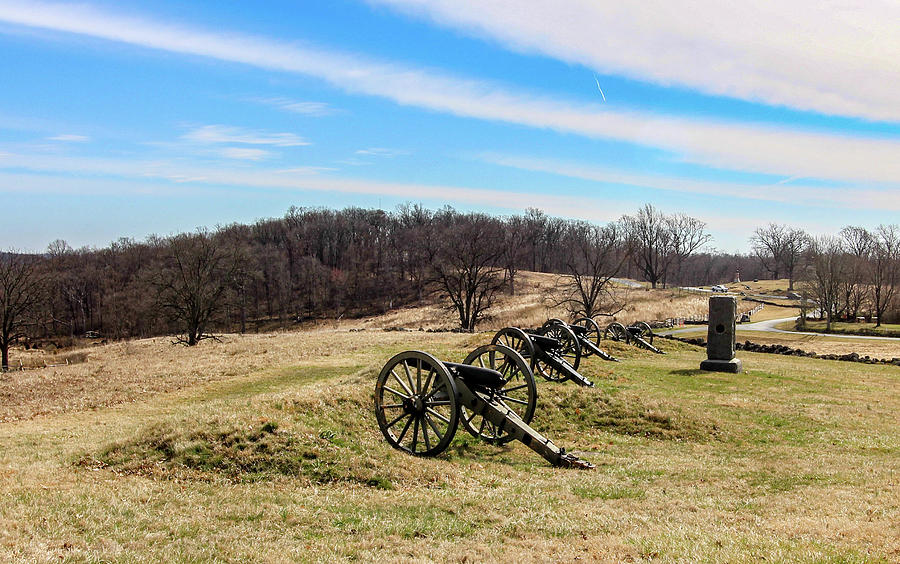 Battery E First New York Light Artillery Cemetery Hill Photograph By 