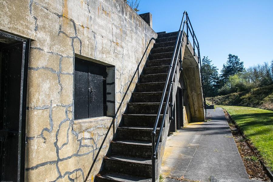 Battery Grattan Steep Stairs Photograph by Tom Cochran