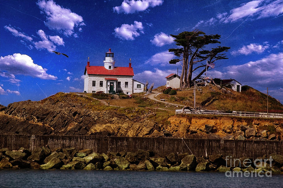 Battery Point Lighthouse Crescent City California Photograph by Jim And Emily Bush