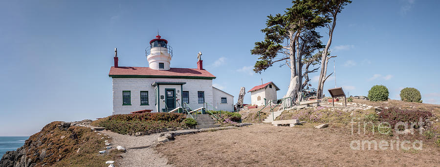 Battery Point Lighthouse Panorama Photograph