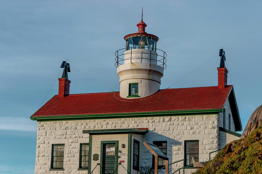 Battery Point Lighthouse x Photograph by Cathy Anderson