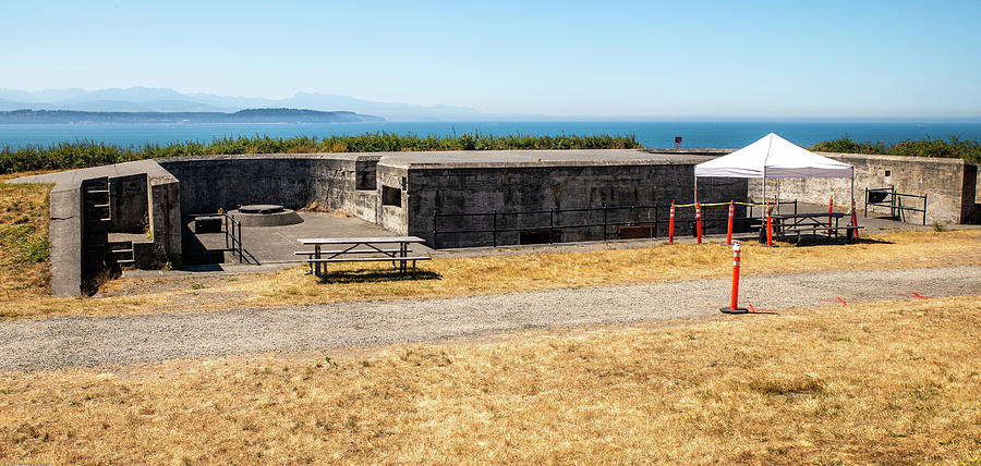 Battery Turman at Fort Casey Photograph by Tom Cochran