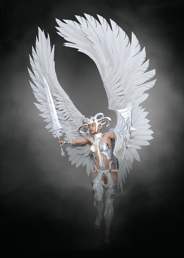 Battle Angel Fantasy 4 Digital Art