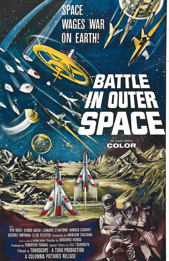 Battle in Outer Space Photograph by Steve Kearns