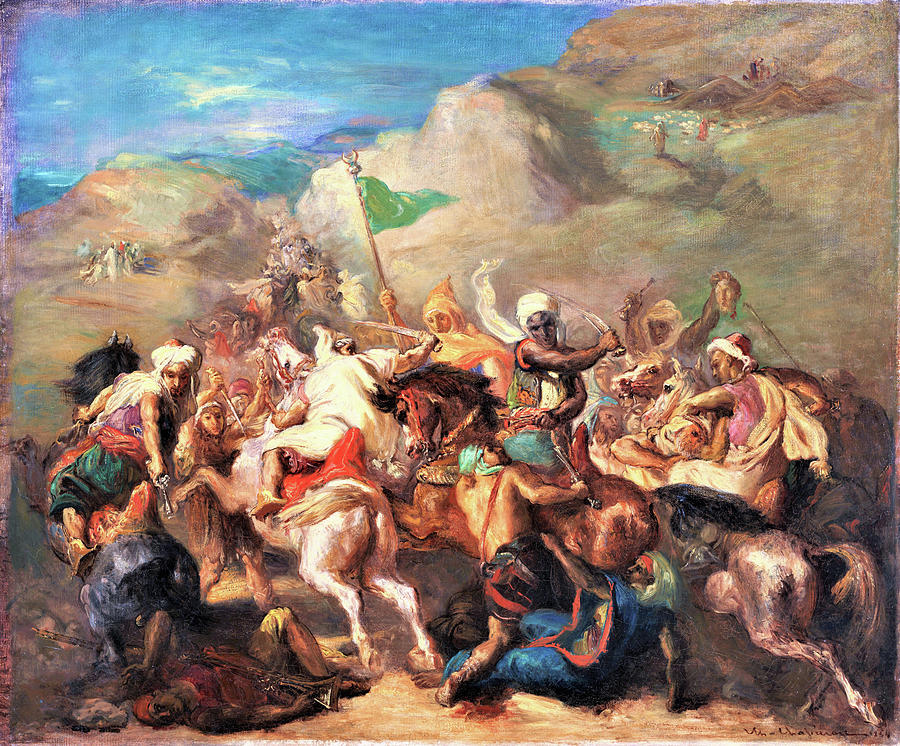 https://images.fineartamerica.com/images/artworkimages/mediumlarge/3/battle-of-arab-horsemen-around-a-standard-digital-remastered-edition-theodore-chasseriau.jpg