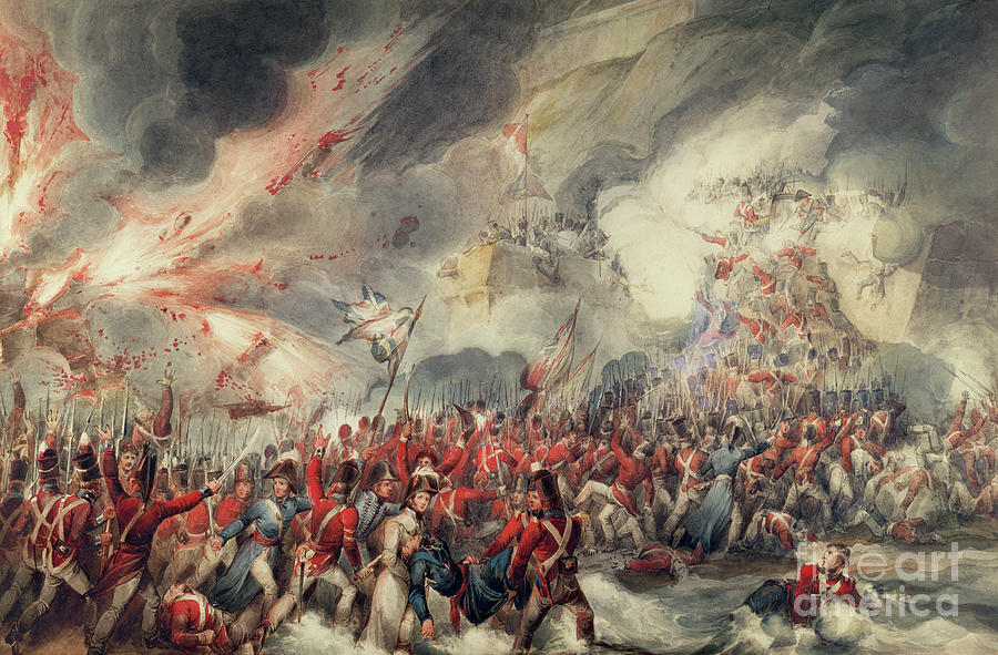 Battle of Cape St Vincent Painting by Robert Cleveley