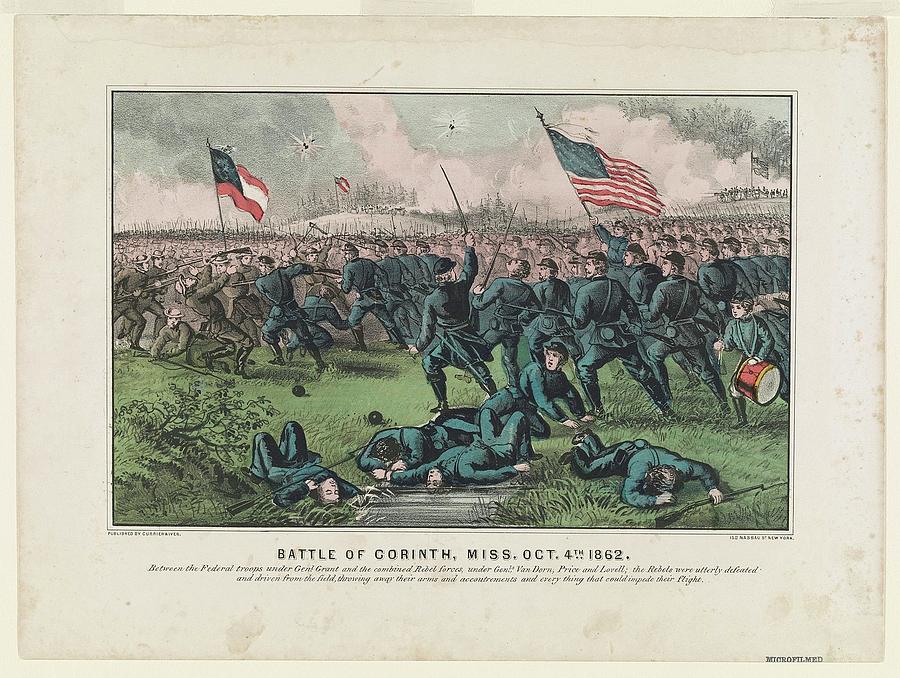 Battle Of Corinth Miss Oct 4th 1862 Photograph By Popular Art | Pixels