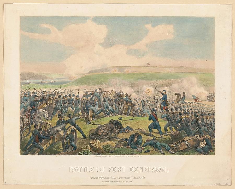 Battle of Fort Donelson Photograph by Paul Fearn