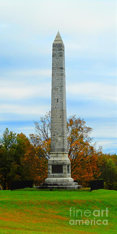 Battle of Oriskany Monument Photograph by Peter Ogden