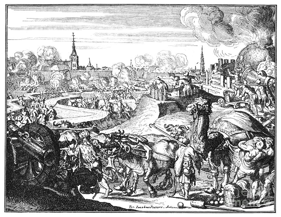 Battle Of Vienna 1683 Drawing By Jacobus Peeters Pixels