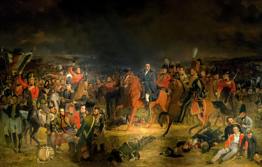 Battle of Waterloo, 1824 Photograph by Jan Willem Pieneman - Fine Art ...