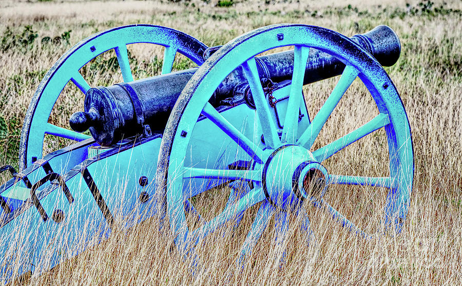 Battlefield Cannon Photograph